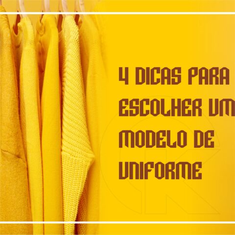 4 Dicas para escolher um uniforme ideal para seus colaboradores.